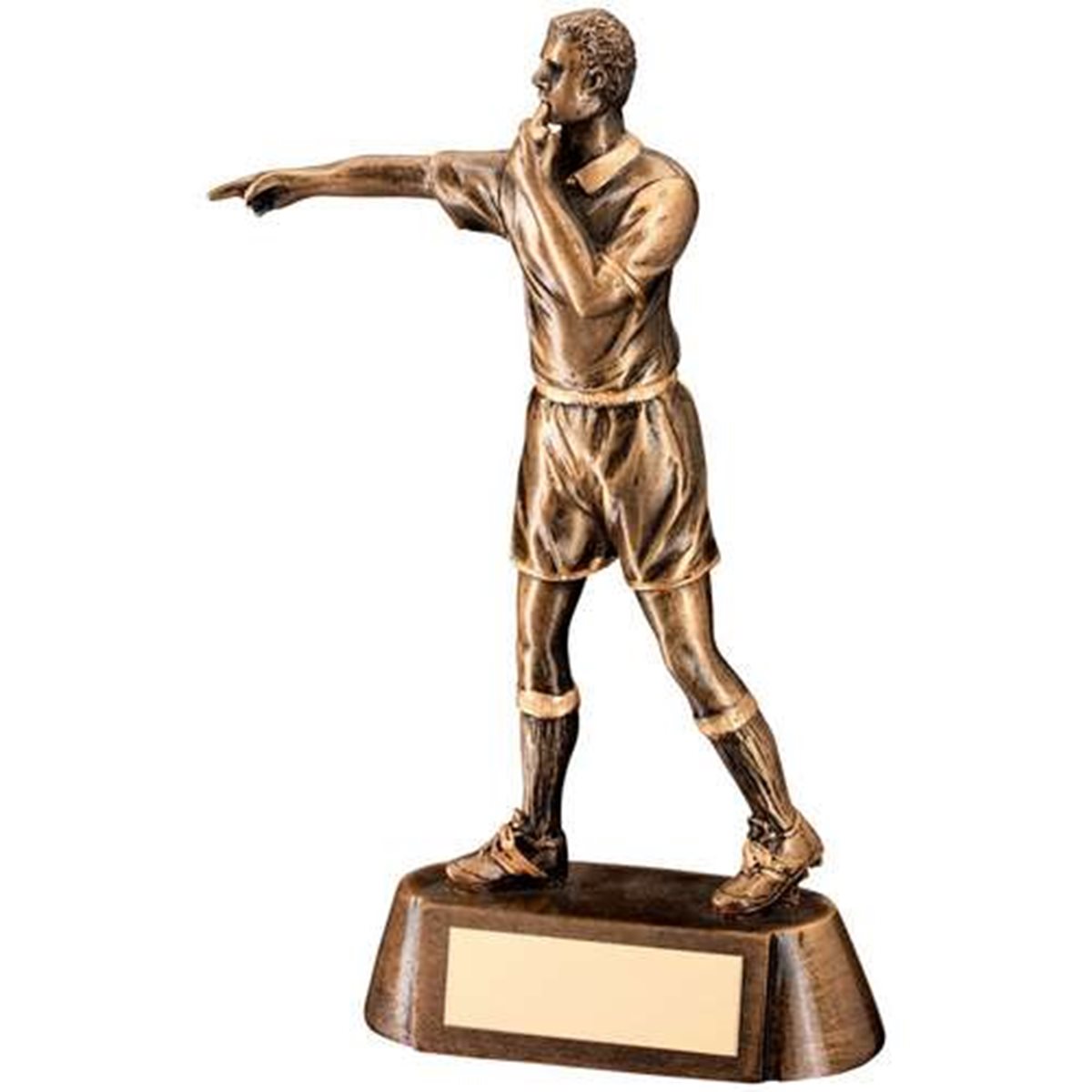 Referee Resin Football Trophy JR1-RF629